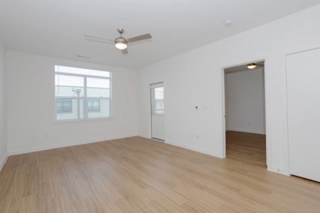 Pathways at Rosewood Courts open living room